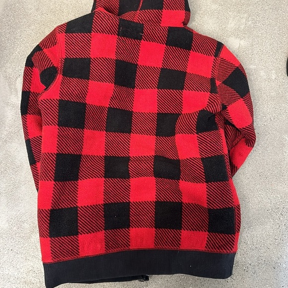 LAST CHANCE: Roots Buffalo Plaid Fleece Hoodie Jacket - Picture 4 of 4
